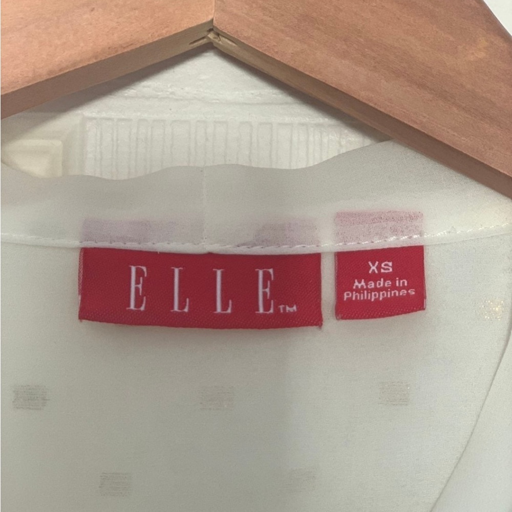 Elle women’s chiffon top XS - Picture 2 of 2